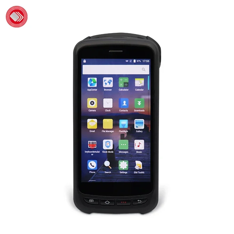 Zhongyuanda RFID Smart Handheld Terminal ZYD G7800 Access Control Card Reader Dual-band UHF HF Handheld Label Card Reader Writer