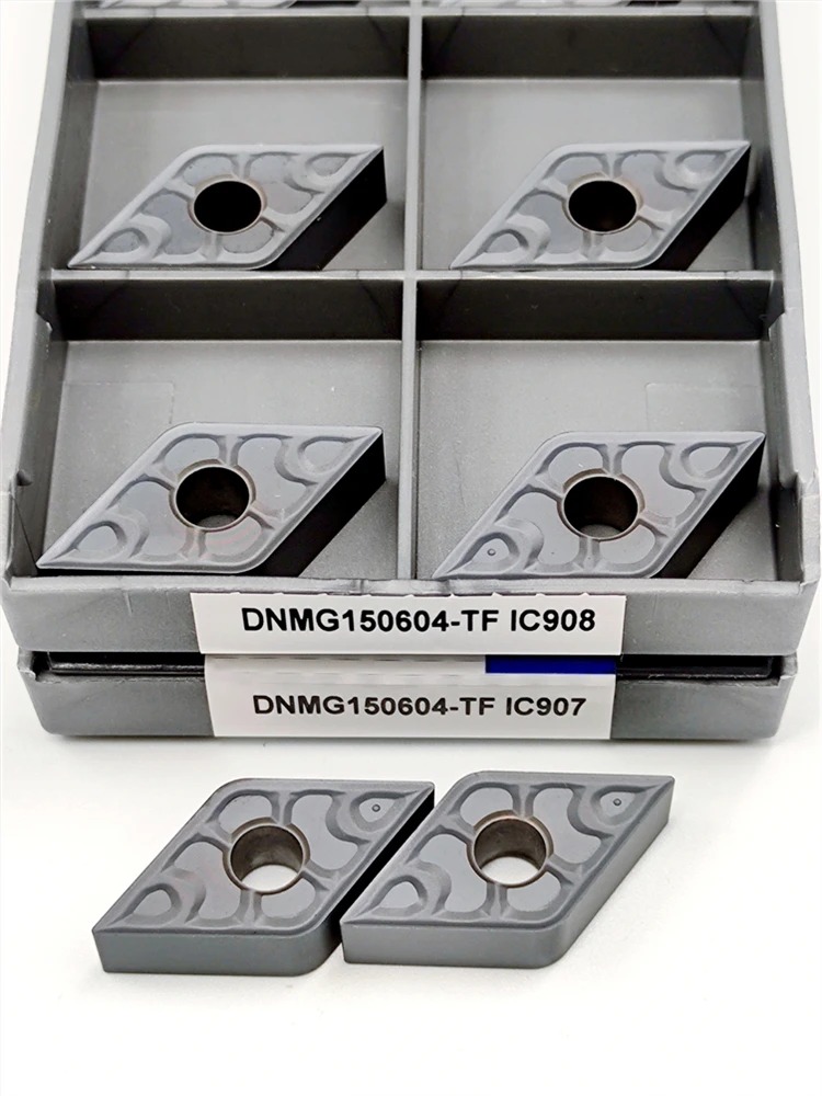 

DNMG150604 DNMG150608 TF IC908 IC907 Carbide Cutters Lathe CNC Tools DNMG 150604 150608 IC 908 907 Internal Turning Tool