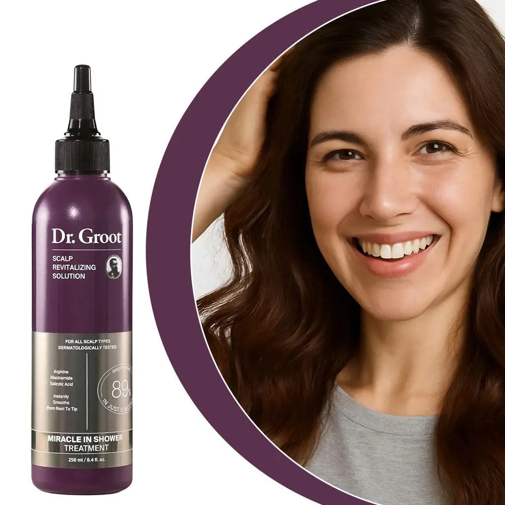 زيت جوهر دكتور جروت للعناية بفروة الرأس يغذي بعمق ويحسن الجفاف والمسام المسام المتجربة ويقلل من حكة القشرة ويقوي جذور الشعر #4