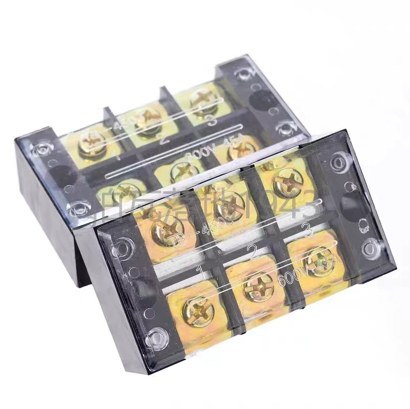 TB4503 terminal block (current 45A 600V 3 bit) wire connector TB terminal block