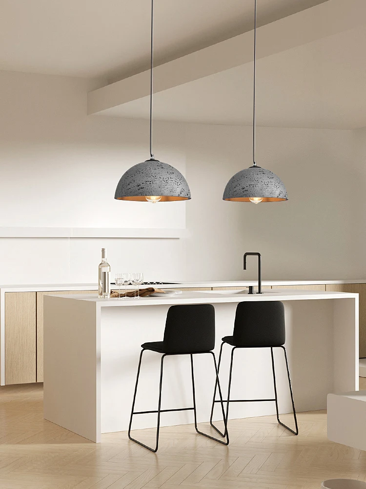 estilo japones led pendant light lustre sabi rock cinza preto nordico restaurante quarto casa decoracao do apartamento novo 01