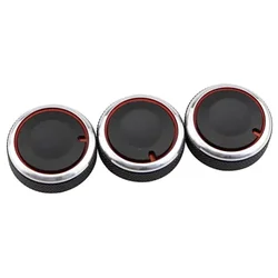 3Pcs/Set Aluminum Alloy Car Air Conditioning Knob AC Heater Button Switch Knobs for Nissan Qashqai X-Trail T32 Accessories