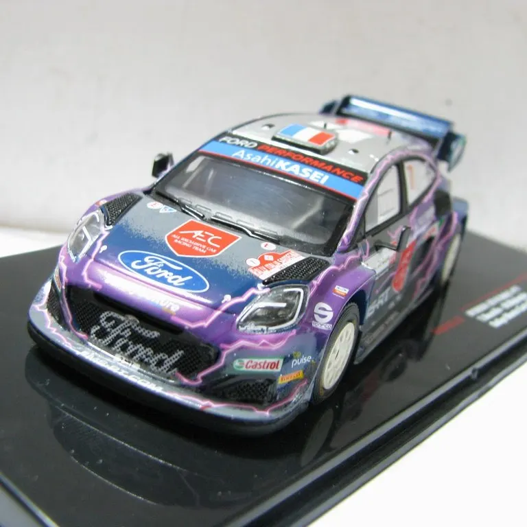 

Diecast IXO 1:43 Scale FORD PUMA Rally1 # 7 2022 Rally Alloy Car Model