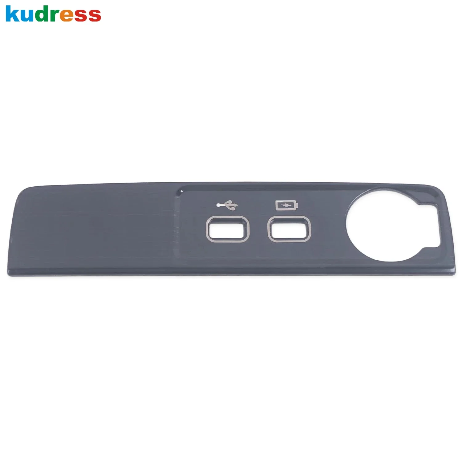 لهوندا سيفيك 11th سيدان 2022 2023 2024 الفولاذ المقاوم للصدأ سيارة مركز وحدة التحكم شاحن يو اس بي ميناء غطاء لوحة الكسوة الملحقات الداخلية #3