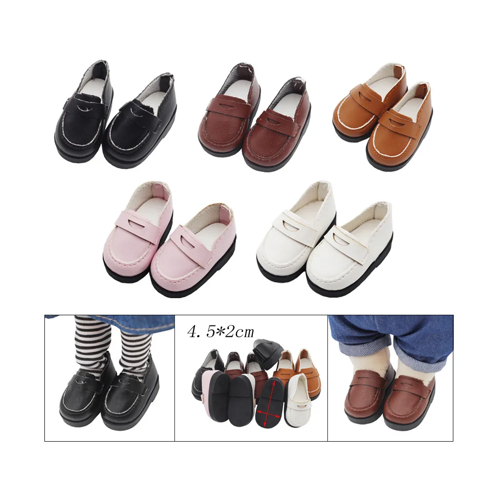 20 cm Baumwolle Spielzeugschuhe Milu Lederschuhe Student Doudou Schuhe Uniform Schuhe 5,5 * 2,6 cm Metall Wetterfahne, Gartendekoration – Detail 1