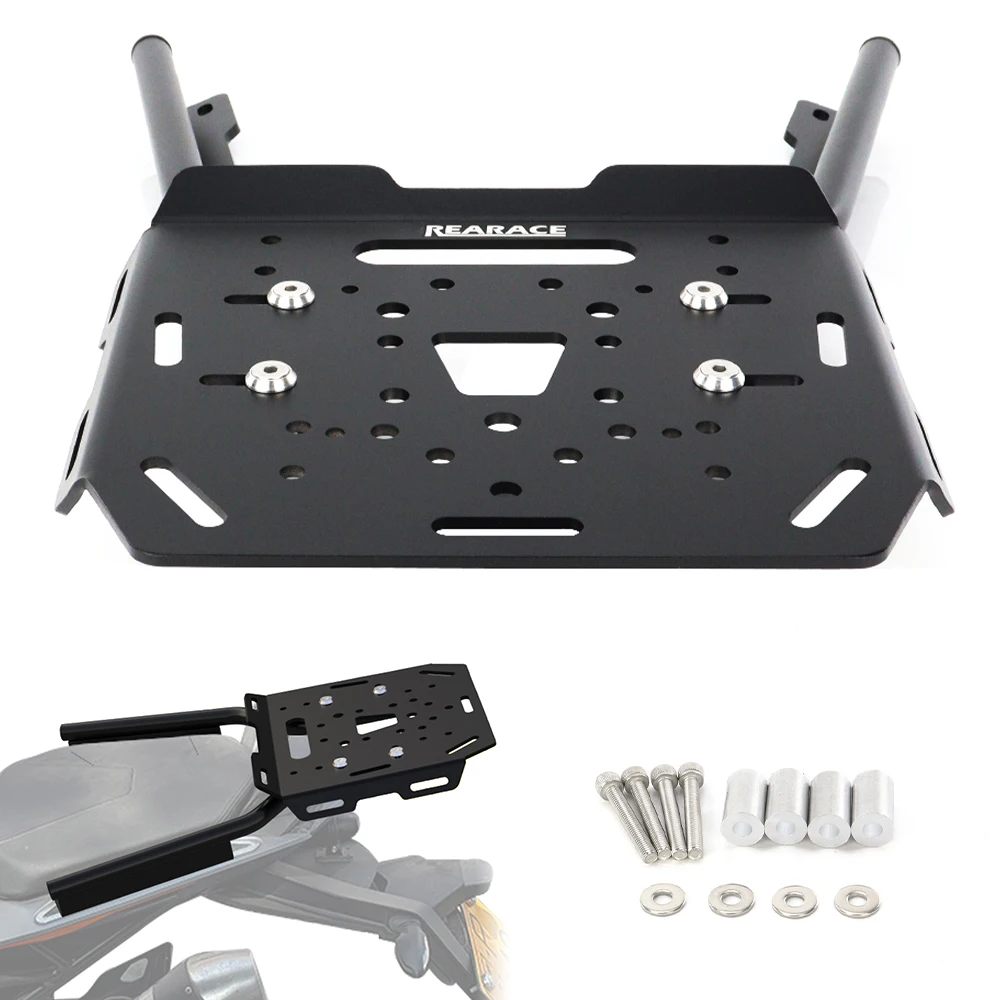 

Fit For KTM 1290 Super Duke GT 2016-2024 Motorcycle Rear Luggage Rack Top Case Support Bracket Carrier Cargo Tail Bag Holder