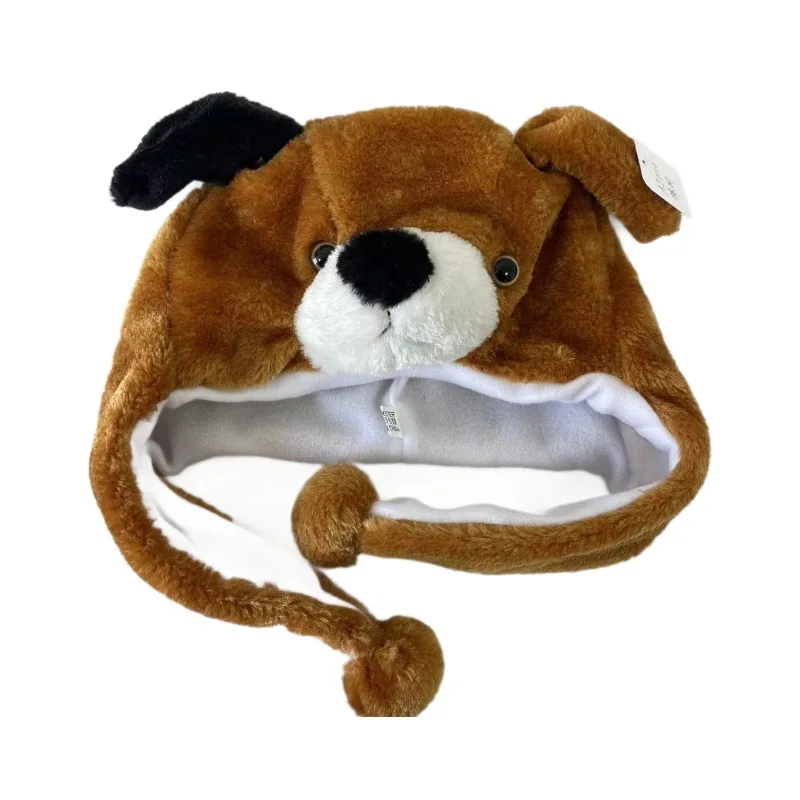 Animali dei cartoni animati Pinguino Anatra Coniglio Elefante Squalo Tigre Cappelli Bambini Studente Prestazioni Cosplay Orecchio Berretti di peluche Regali carini