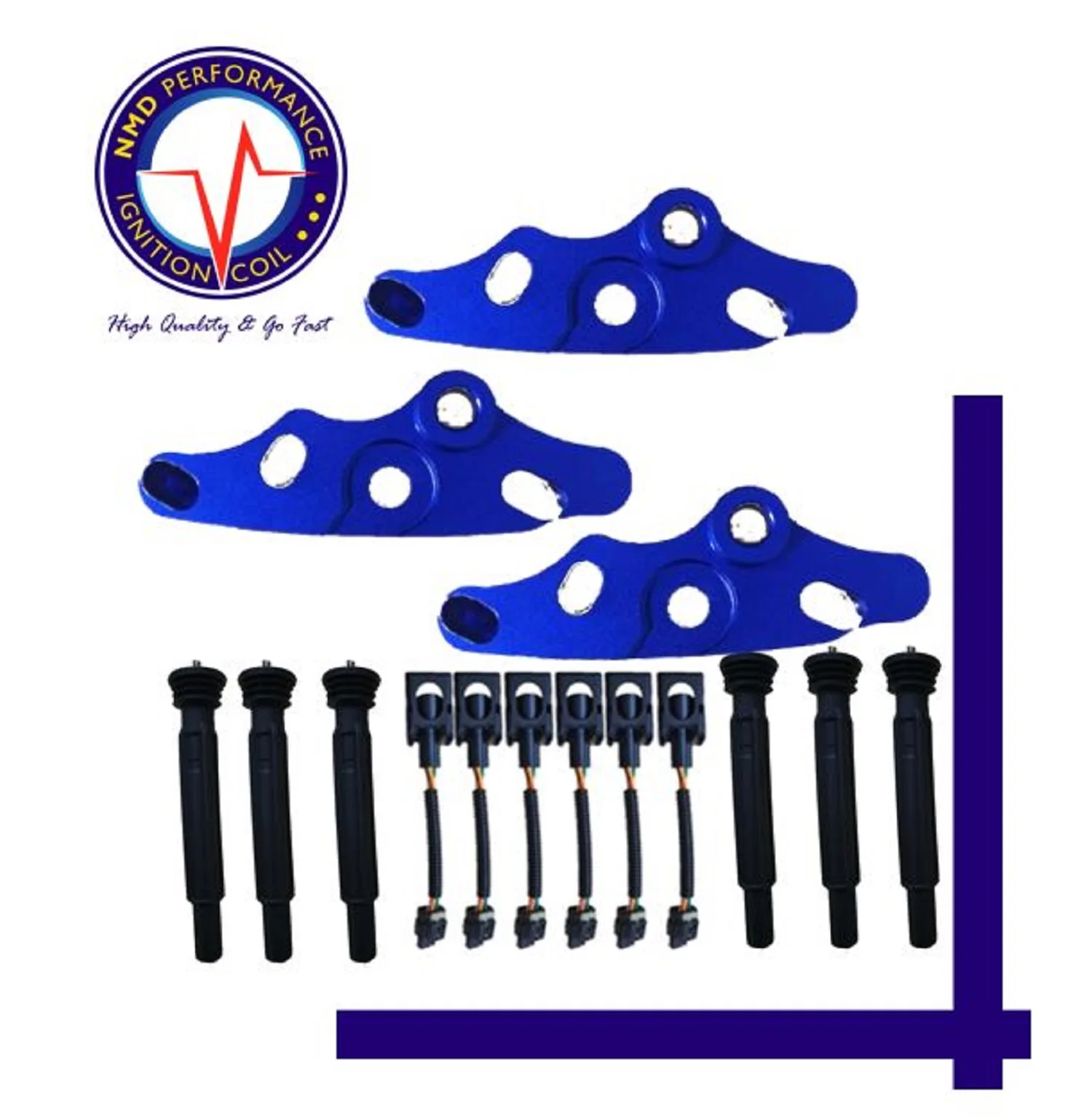 Hot Selling N55 Upgrade Kit  B58 Ignition Coils to Fit to N55  Engine Bracket Boots Conversion Harness