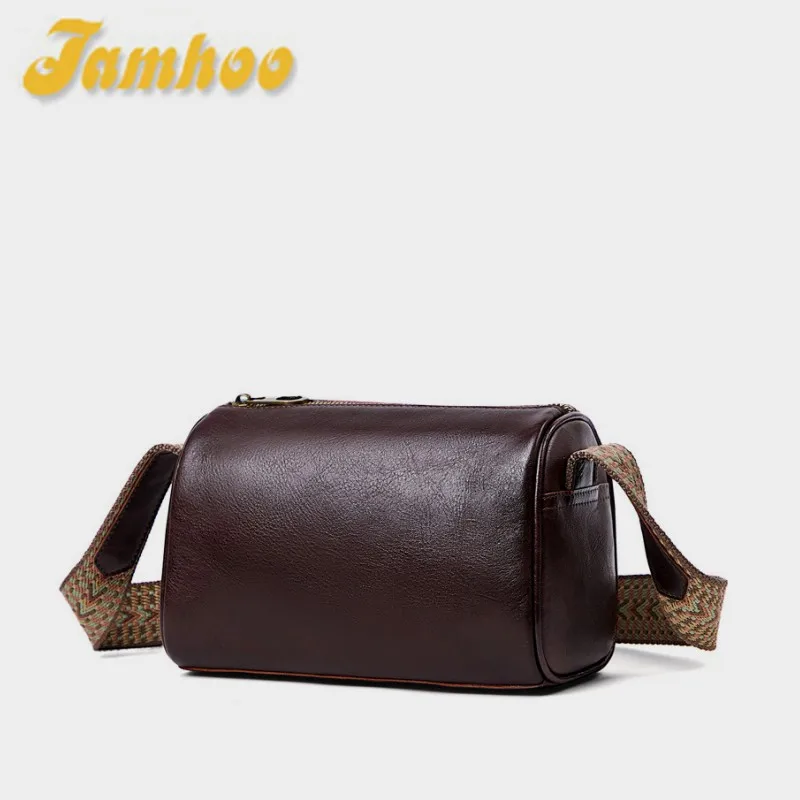 Jamhoo-Sac à Main en Cuir Souple pour Femme, Sacoche de Luxe Solide, Oreiller, Vintage, Initié, à Bandoulière, Fourre-Tout