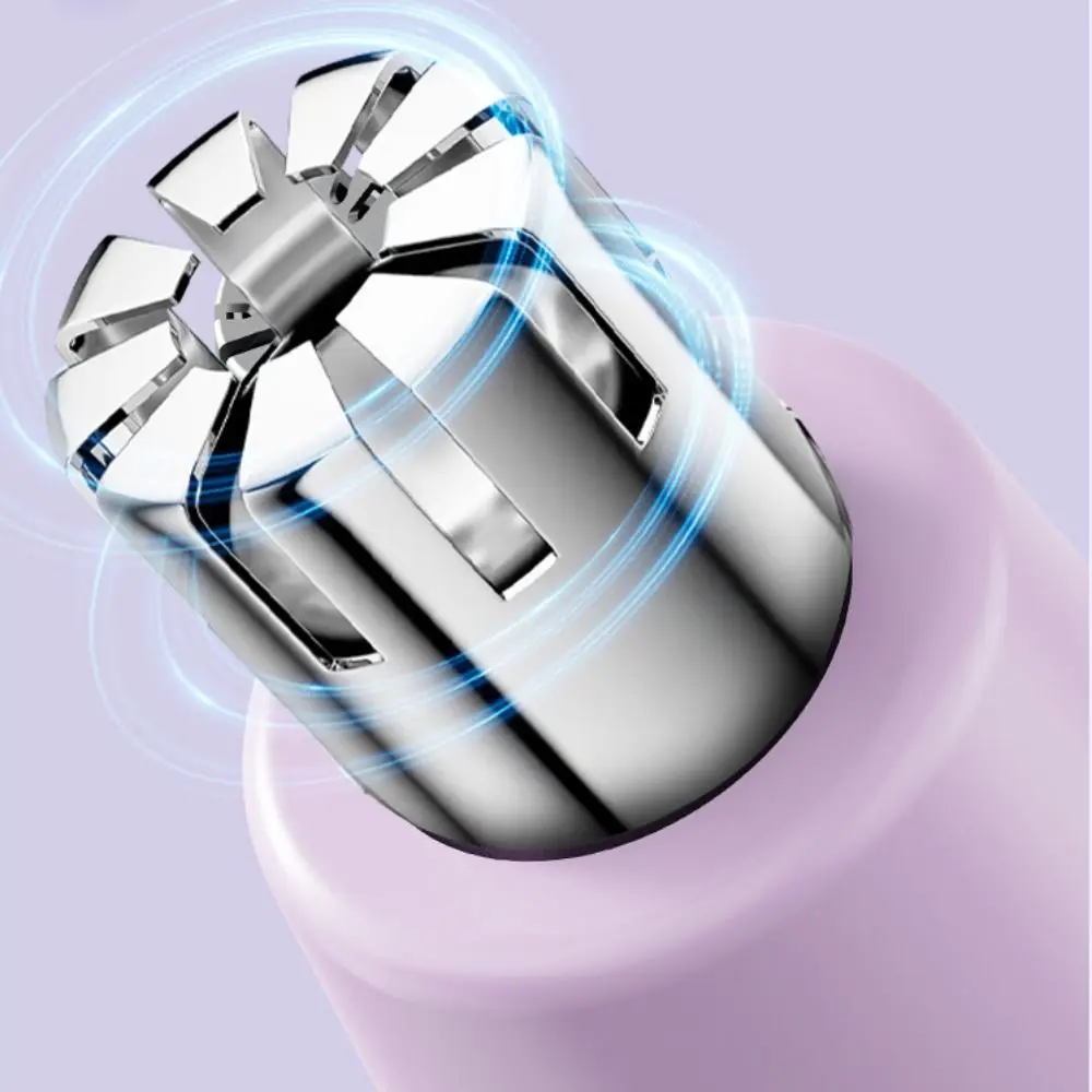 Portable Electric Hair Remover Battery Powered Lipstick Shaped Peach Fuzz Shaver Tool Safe Waterproof Mustache Razor Home