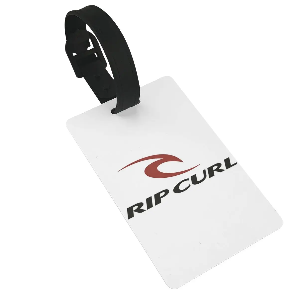 Étiquettes de bagage Rip Curl Surf, accessoires de valise de voyage, étiquette d'embarquement de bagages mignonne en PVC, porte-étiquette portable, nom et adresse d'identification