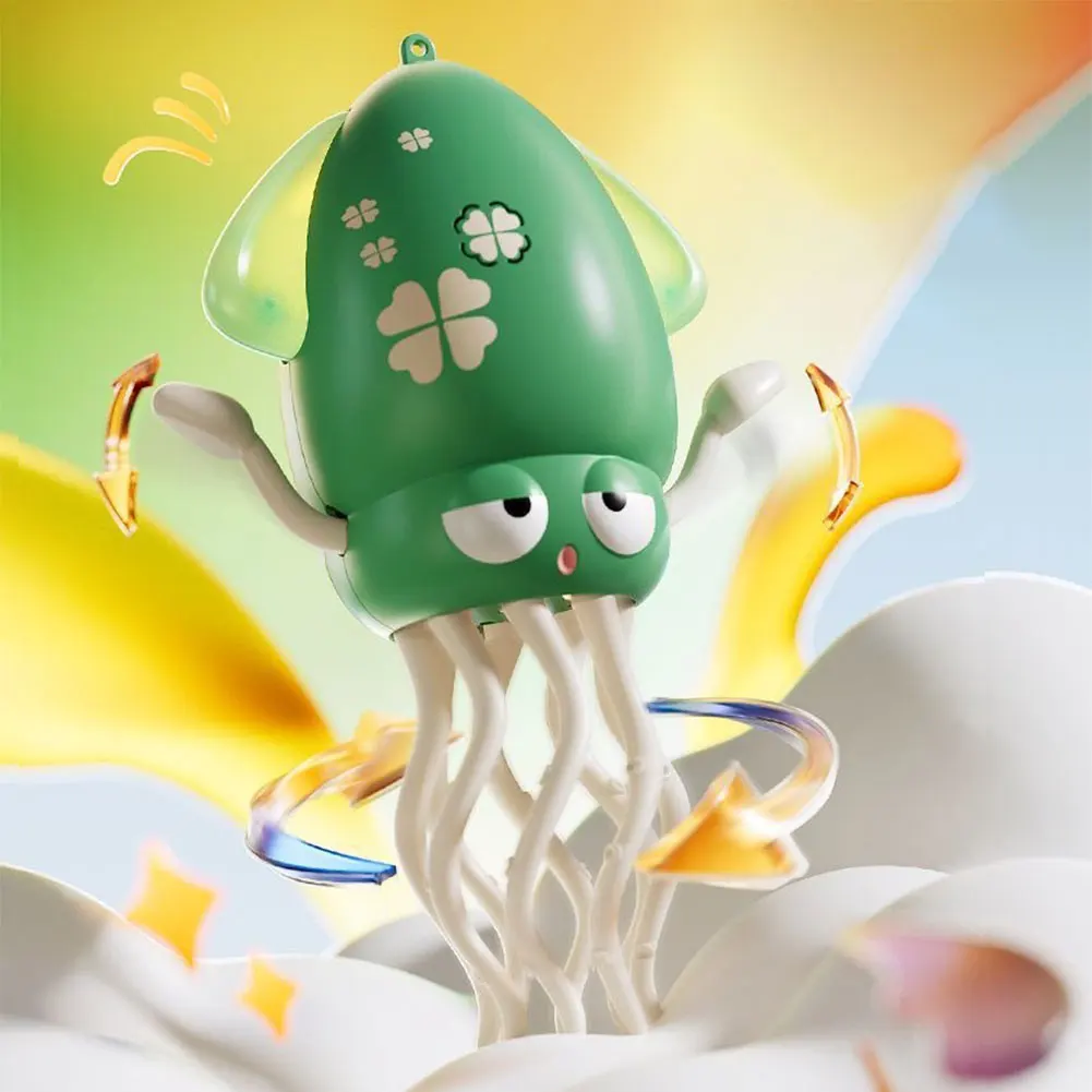 Dansende Octopus Elektronisch huisdierspeelgoed Cartoon Interactieve ontwikkeling Bewegend onderwijs Cadeau met muziek en verlichting Kinderspeelgoedornament