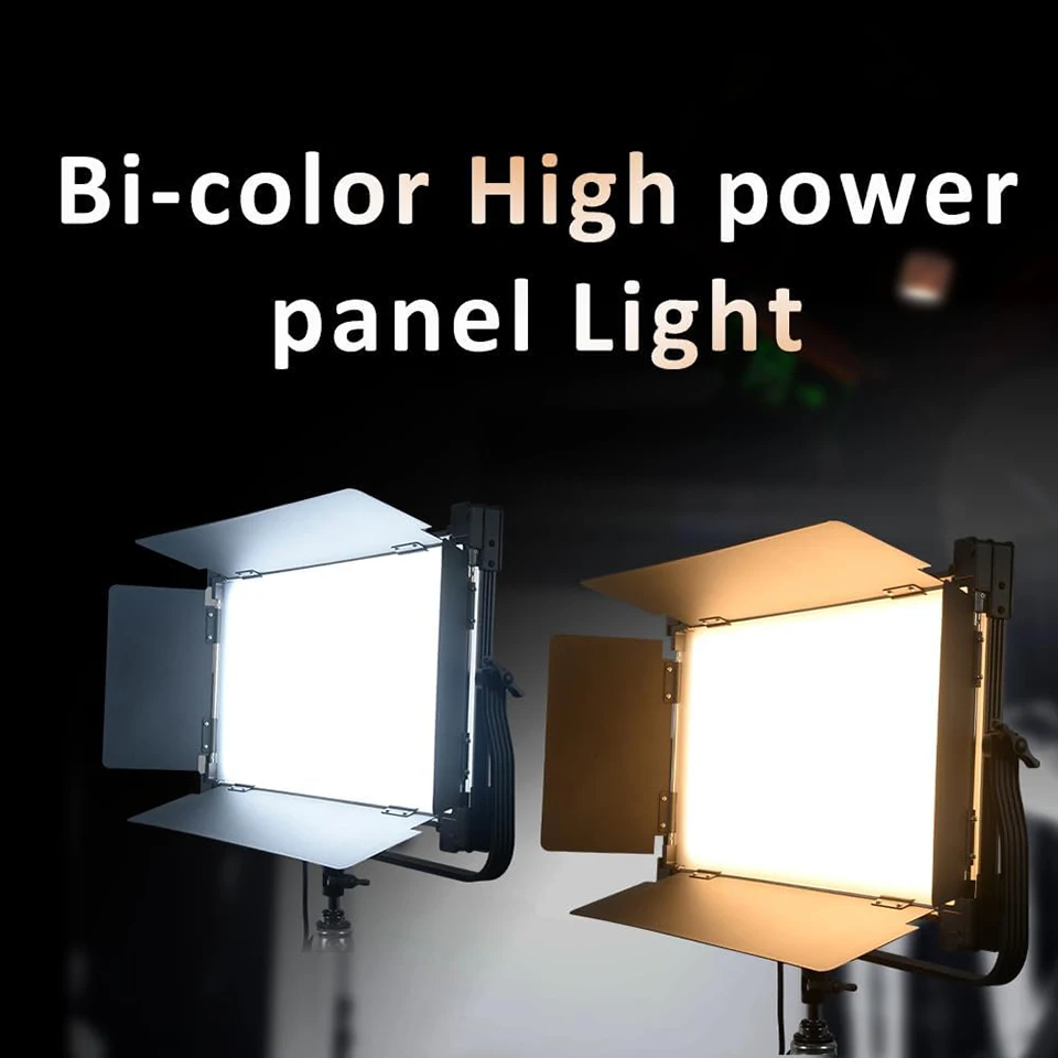 LS COOLCAM P120 LED Studio Light Bi-Color 2700K-6500K 120W Continuous Output Lighting for Photo Video Shooting