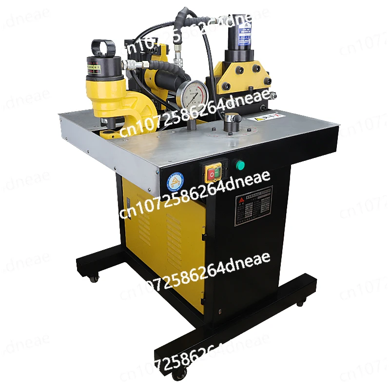 

Three in one copper bar processing machine DHY-150D combined busbar hydraulic busbar processing machine copper plate bending