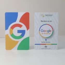 Tarjetas de revisión de Google Tarjetas de revisión universales NFC 213 Aumente sus reseñas 13,56 Mhz