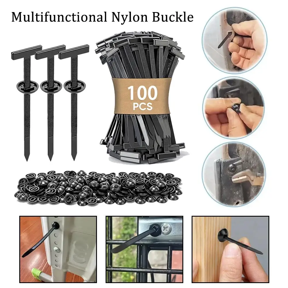 

Универсальная нейлоновая пряжка для кабельной стяжки, автоматические крепежные ремни, универсальный зажим для кабеля, сверхмощный самоблокирующийся нейлоновый держатель на молнии