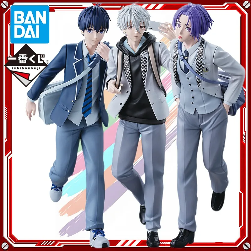 

В наличии Bandai Ichiban Blue Lock Day off A Prize Yoichi Isagi Seishiro Nagi Reo Mikage Фигурка Аниме Модель Игрушки Подарок