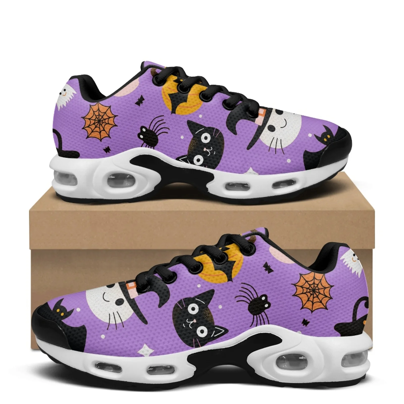 XIXIRIMIDO Halloween Air Cushion Sneaker Tenis Feminino Masculino Women's Men's Sneakers and Casual Shoes Nurse Shoes 36-48
