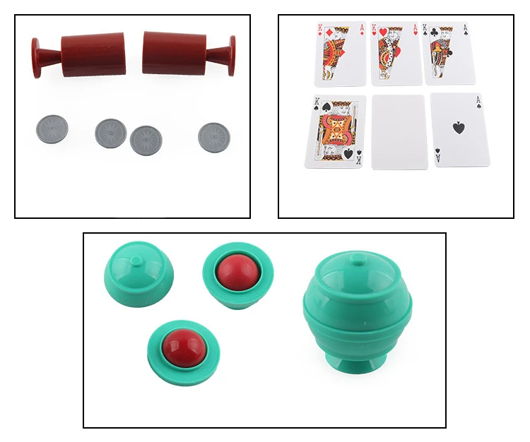 Simple Magic Props Magic Set Children's Funny Magic Show Performance and User Manual