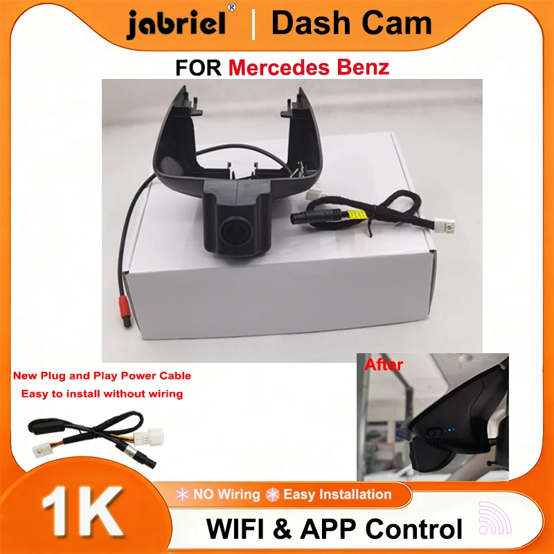 

Dash Cam 1080P Wifi Camera DVR For Mercedes Benz Smart 453 for Smart fortwo forfour 453 2015 2016 2017 2018 2019 2020 2021