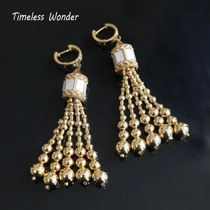 

Вневременные серьги-гвоздики с кисточками и цирконием Geo для женщин, дизайнерские ювелирные изделия, сладкий подарок, редкий топ, модные милые 1376