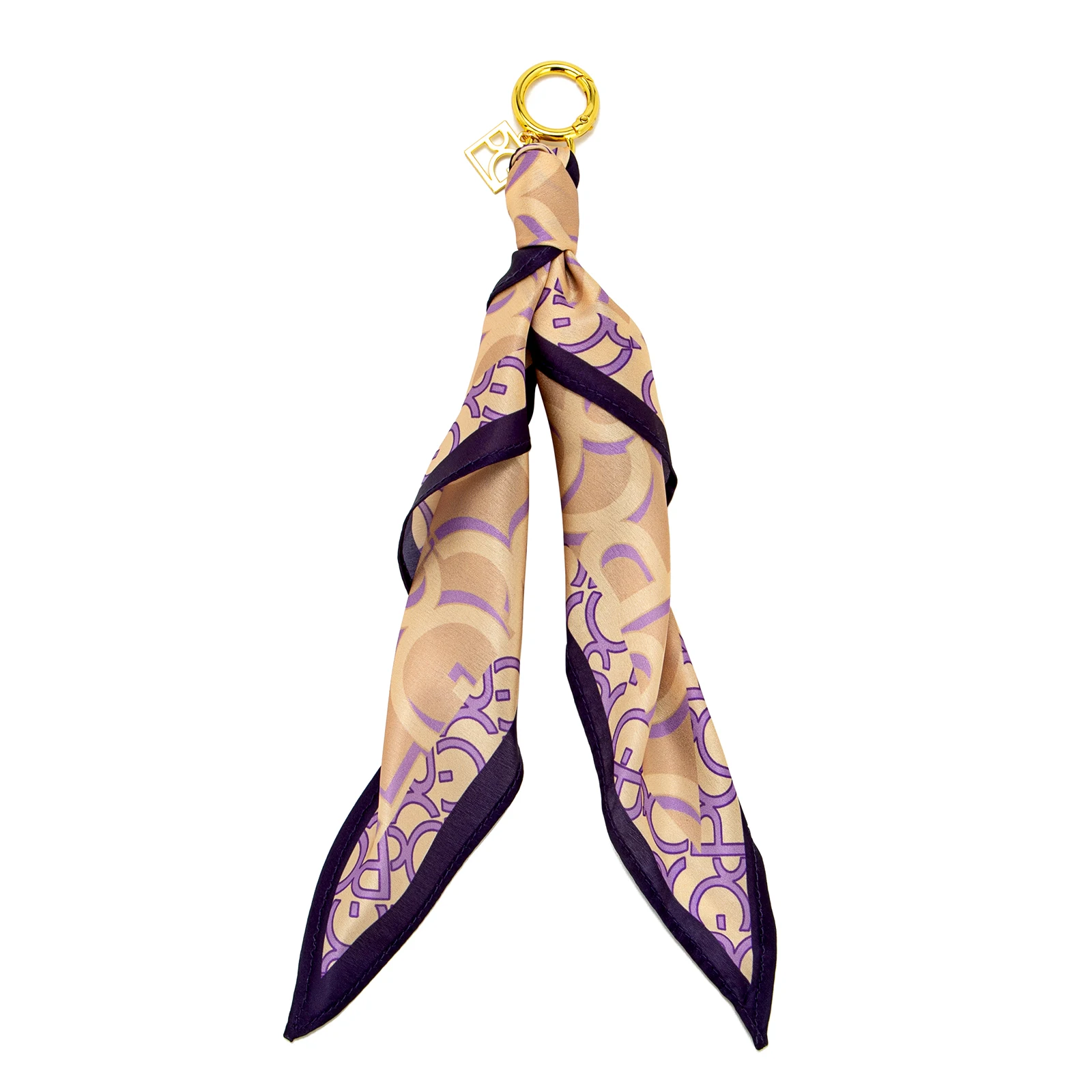 

PG Women's Silk Scarf Accessories Temperament Pendant Luggage Accessories Fashionable Street Multi-style Luggage Accessories
