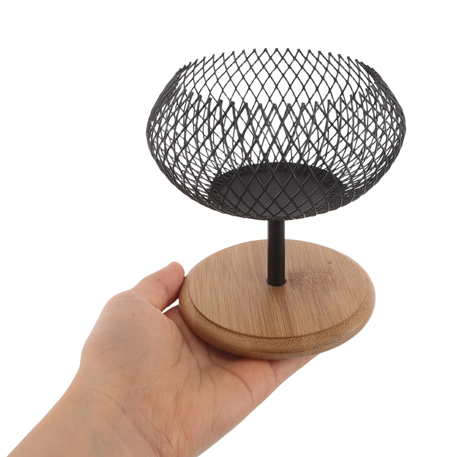 

Vintage Black Iron Tealight Holder Metal Tabletop Decor For Home Dining Room Living Space Rustic Wedding Party