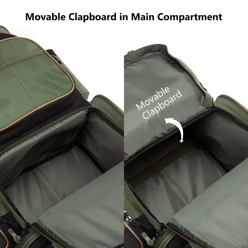 Mochila Tática Leve Bassdash para Pesca com Caixa de Tackle — foto 5