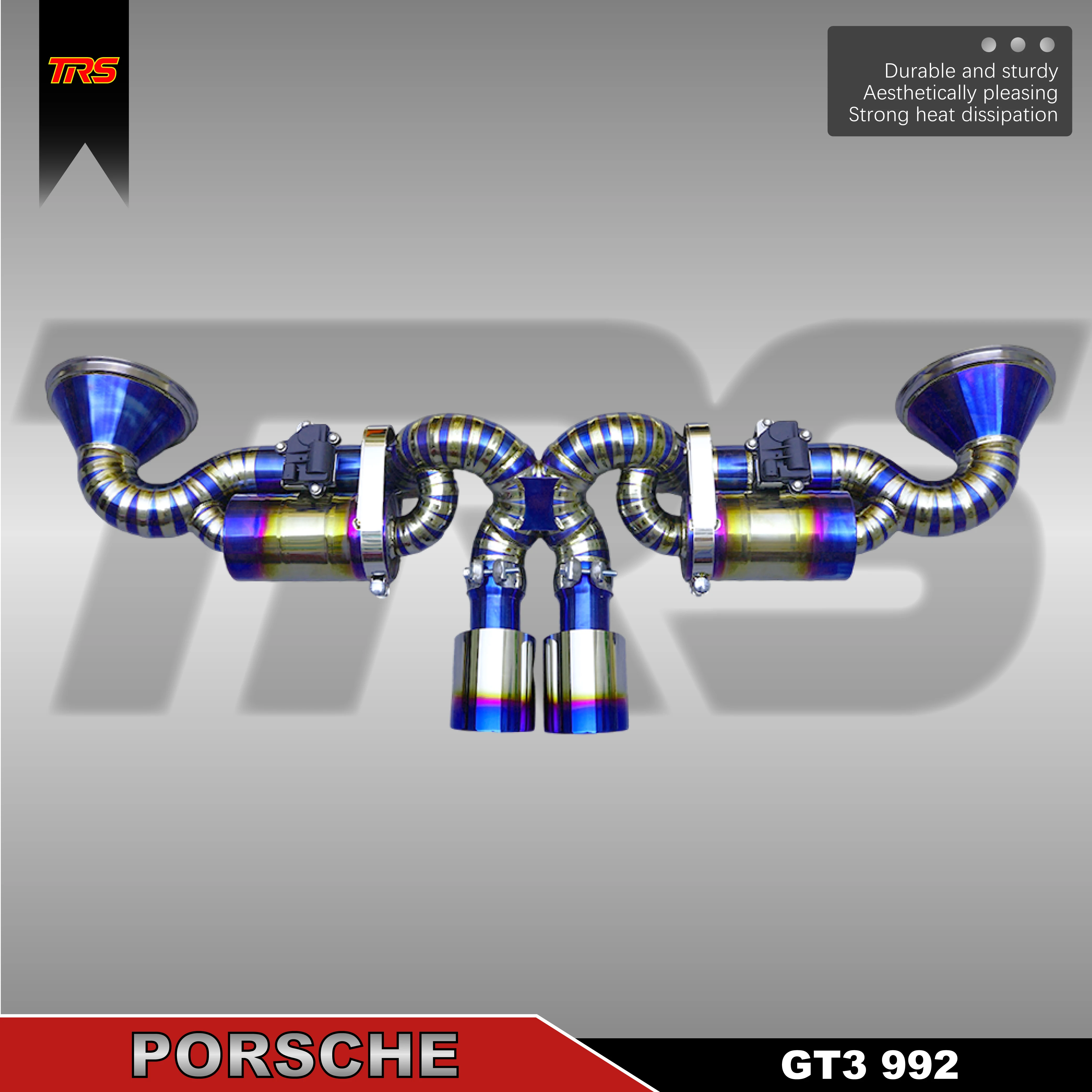 

Titanium Track Exhaust for 992.1 GT3 H6 NA - FIA Sound, 12.3kg Weight Save, Dual-Mode, Direct Bolt-On