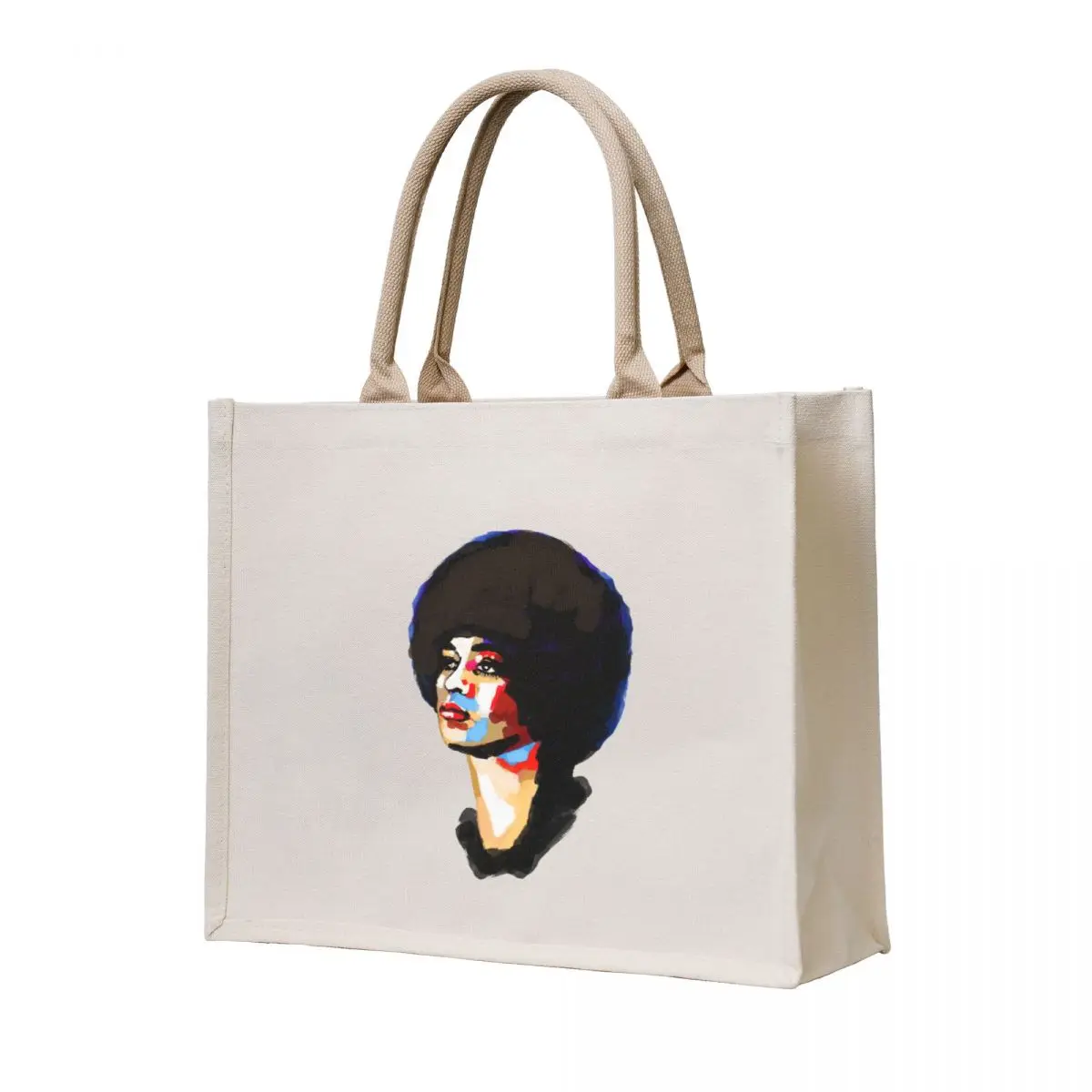 

Angela Davis portrait Tote Bag canvas tote Gift bags eco bag folding eco pack