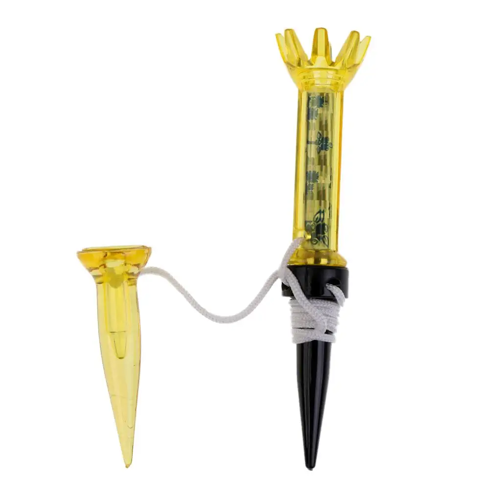 80mm Magnetic Golf Tees Mini Plastic Magnet Tee Golf Accessories for Golf Tee Stand Lost Prevention and Training