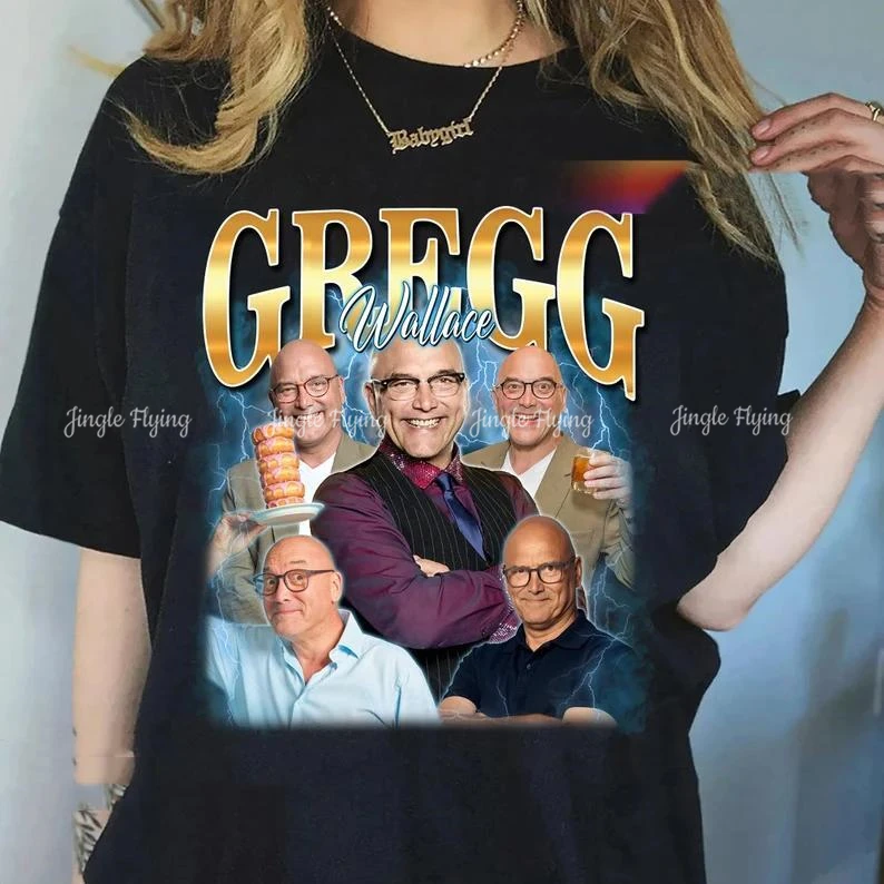 Vintage Gregg Wallace Shirt Sweatshirt Unisex Cotton T-Shirt