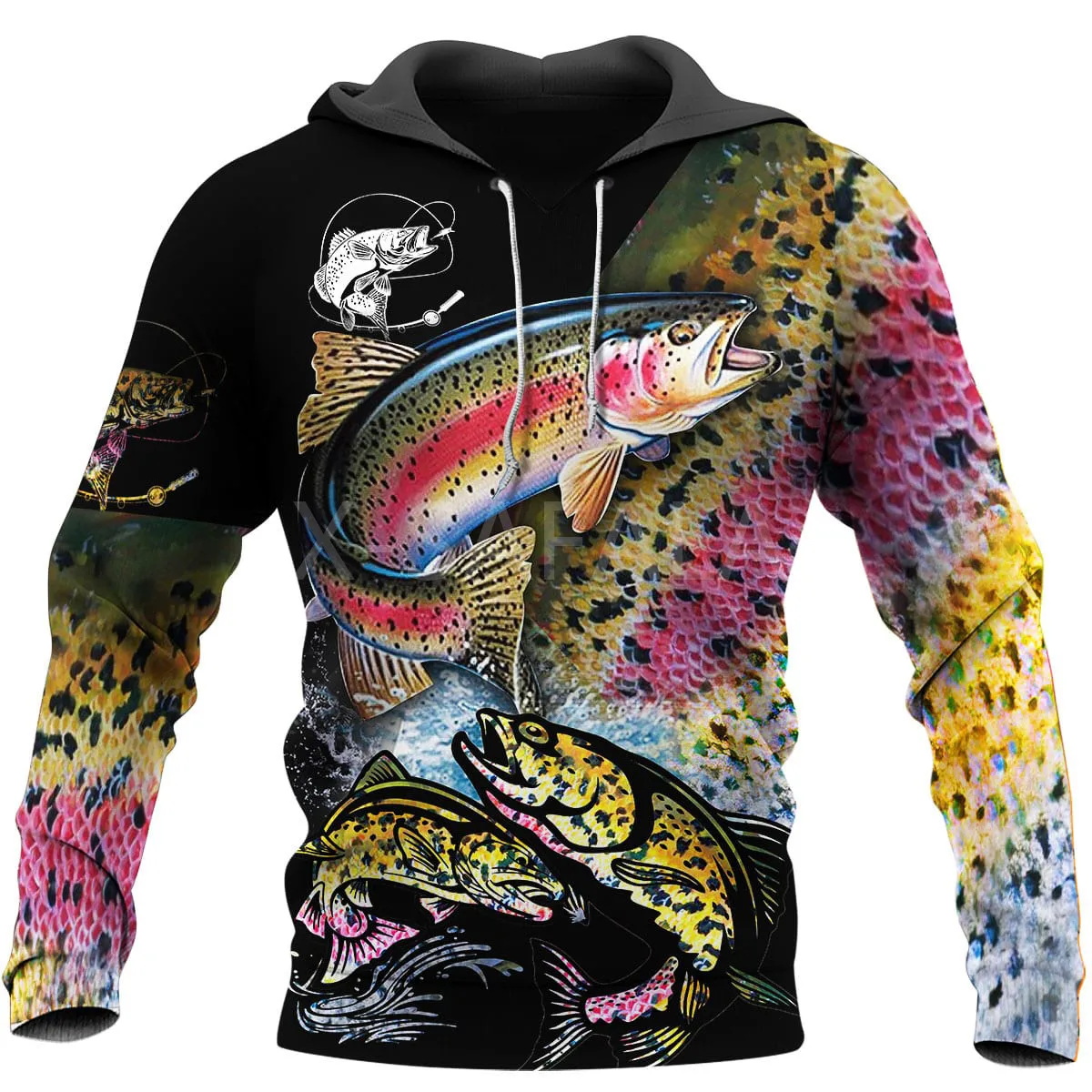 2023Newest Love Trout Fishing 3D Print Fashion Hoodie Men Women Harajuku Sweatshirt Pullover Casual Jacket Drop Shipping