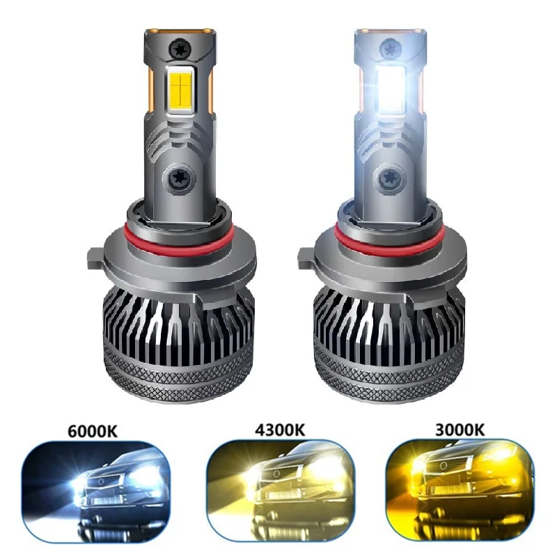 H19 LED Headlight Bulb H18 H11 H1 H16 9005 HB3 9006 HB4 9012 H4 H3 Fog Light 3000K 4300K 6000K 12V 140W Automotive Lamp