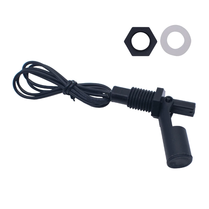 1pcs Tank Pool Horizontal Water Level Switch Liquid Level Sensor Liquid PP Plastic Ball Float Switch