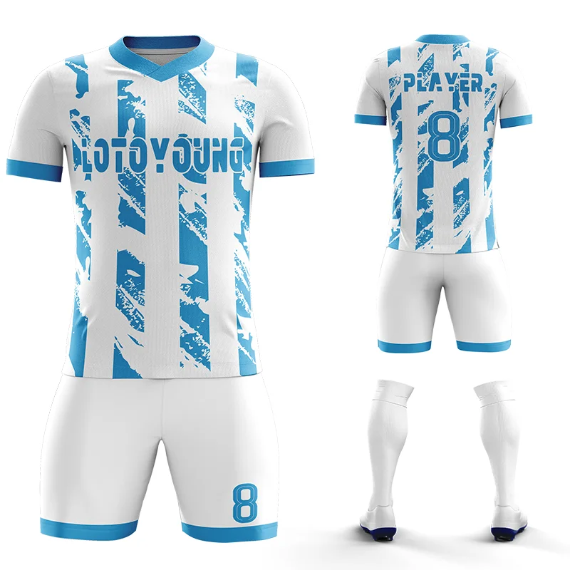 

Full Sublimation Custom Soccer Jersey Personalized Football Training Jerseys Printing Any Color Team Wear