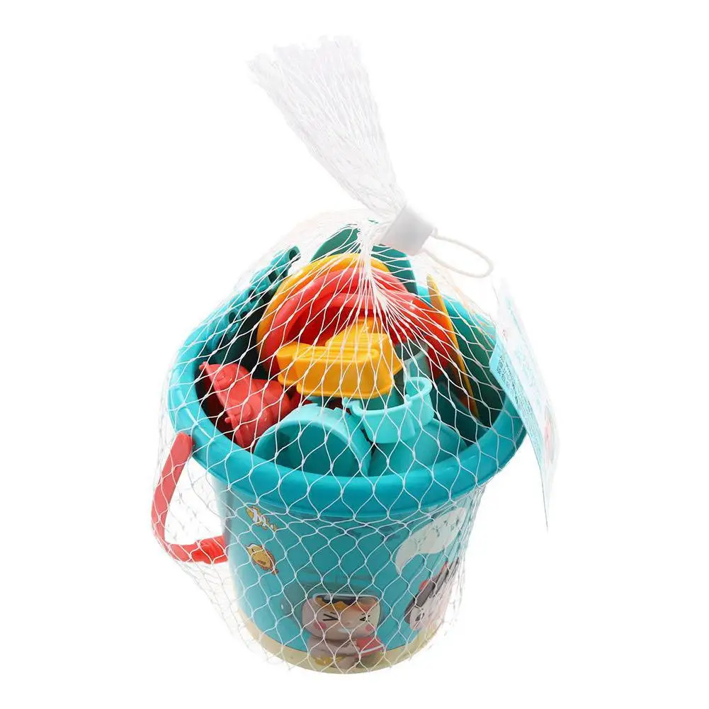 مجموعة ألعاب رمل الشاطئ مكونة من 18 قطعة، بلاستيك متين، مجموعة ألعاب شاطئ حمام السباحة الصيفية، أدوات لعب رملية خارجية للأولاد والبنات، عطلة رائعة #4