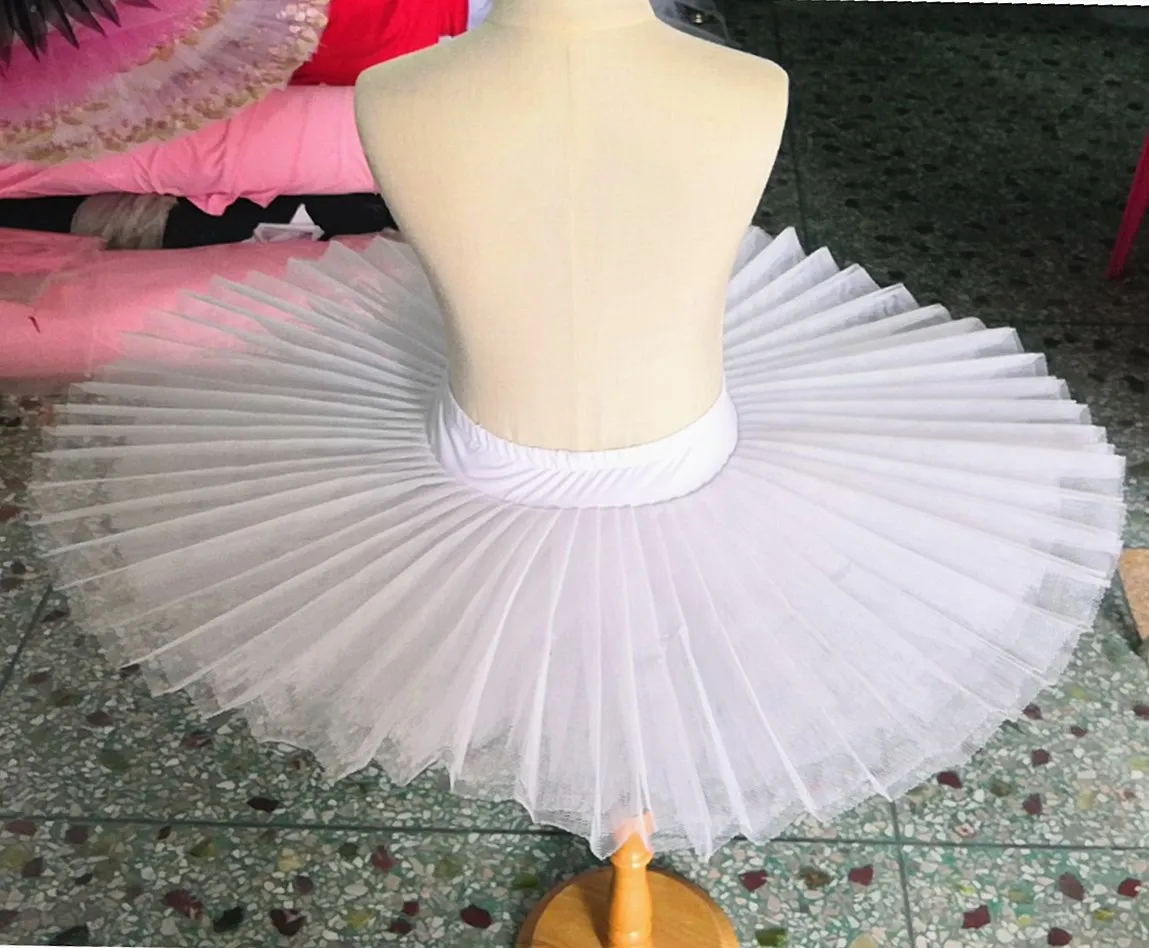 Professional Platter Tutu Black White Red Ballet Dance Costume For Women Tutu Ballet Adult Ballet Dance Skirt