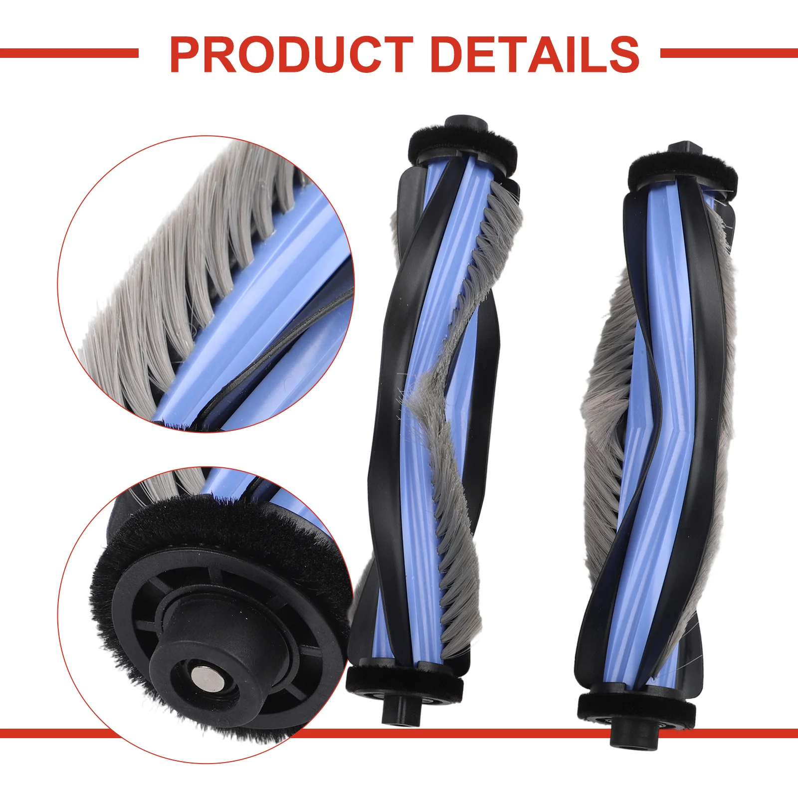 1/2pcs Robot Cleaner Central Roller Main Brush For Lefant For M3 Robot Vacuum Cleaner Cleaning Household Appliance Accessories
