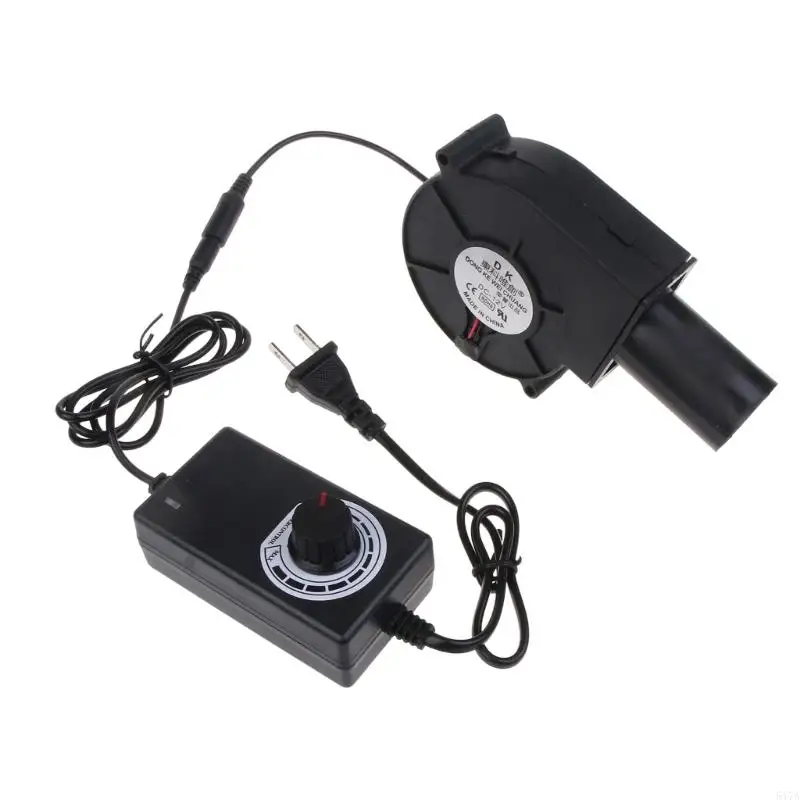 517A 100-240V BBQ Регулируемая скорость высокого воздуха для приготовления деревянной плиты в воздуходувка