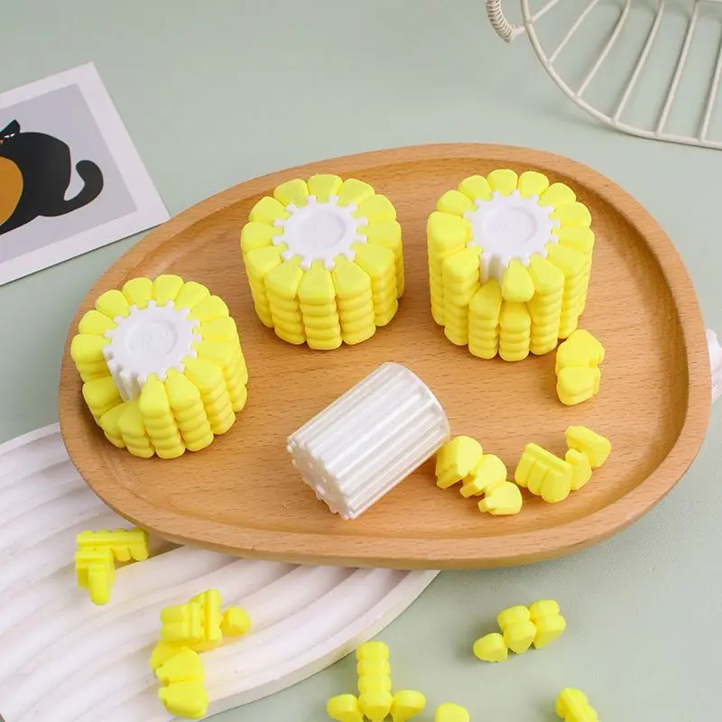 Puzzle de Simulation de maïs imprimé en 3D, jouet amusant, ornement pratique pour enfants, entraînement de la capacité, exercice de réflexion, cadeau, nouvelle collection