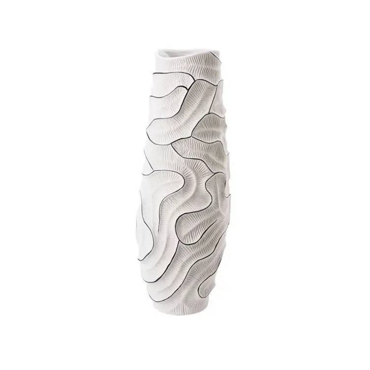 

Nordic simple and creative dragon ridge vase fruit plate ornament home jewelry living room flower arrangement storage coffee tab