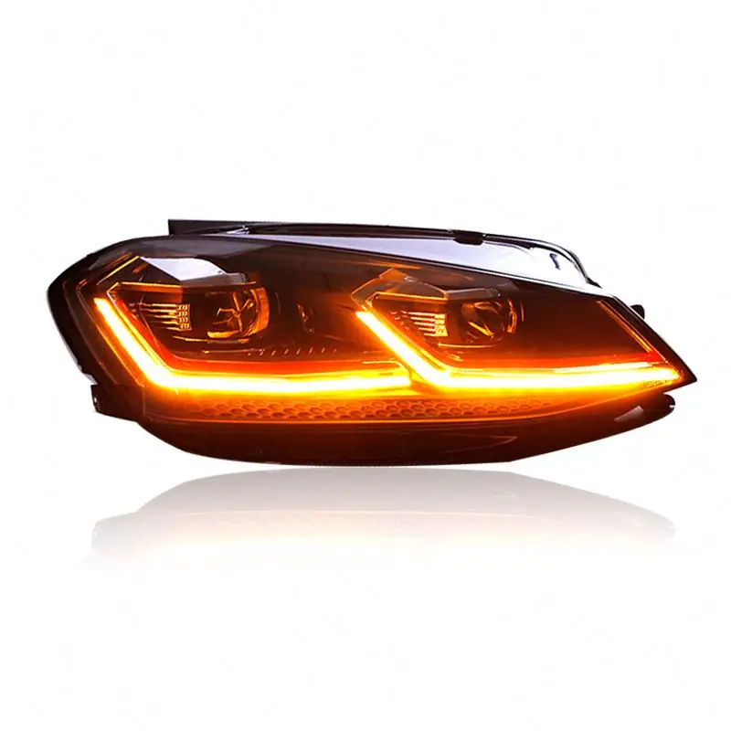 Auto Accessories For Vw Golf Mk7 Headlights Assembly 7.5 Style 2013-2020 Lighting System Car Parts