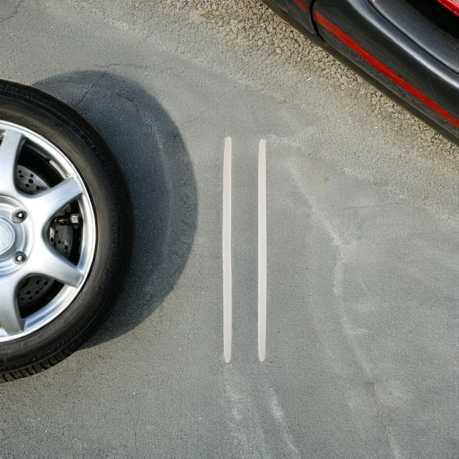 

2pcs 40CM Car Door Anti Collision Strips Silicone Edge Protector Bumper Stickers Scratch Resistant Strong Adhesive Parking Home