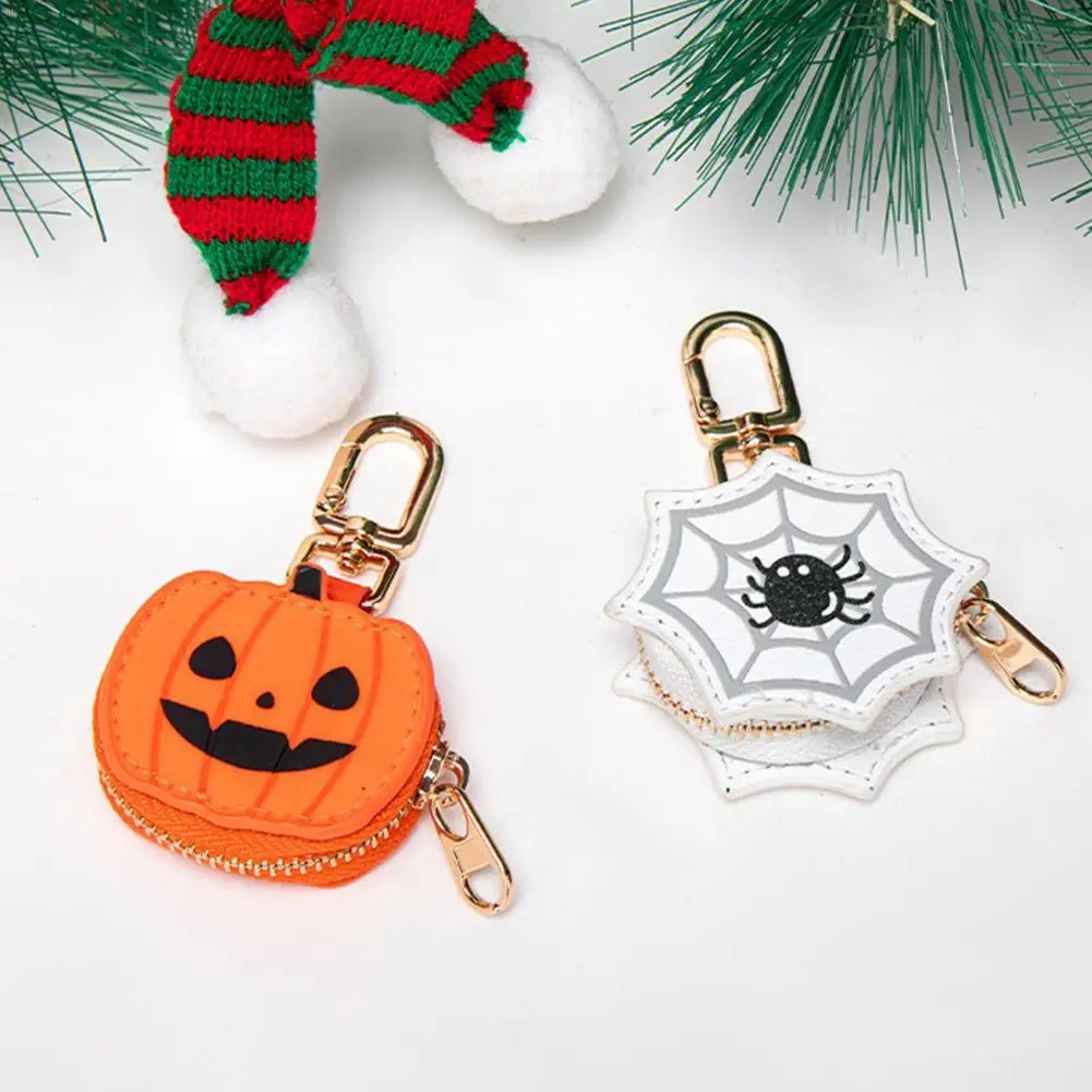 

Mini Coin Purse, Coin Storage Small Wallet With Keychain, Zipper Closure, Cute Design, Fashionable Pendant Accessories