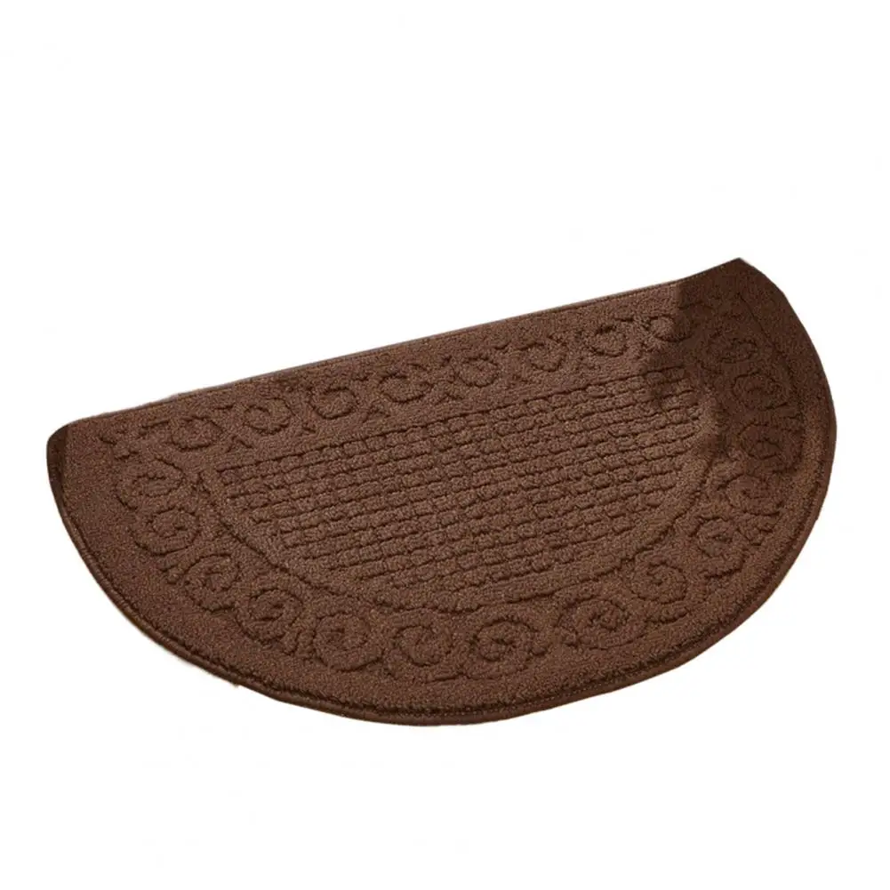 Tappetino d'ingresso resistente all'usura zerbino semicerchio antiscivolo per ingresso interno assorbe l'umidità sporco cucina in camera resistente all'usura