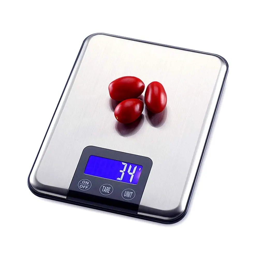 

Steel Electronic Scale, LCD Display, Accurate Measurement, Suitable for Weighing Coffee, Tea, Jewelry, Meals, Etc