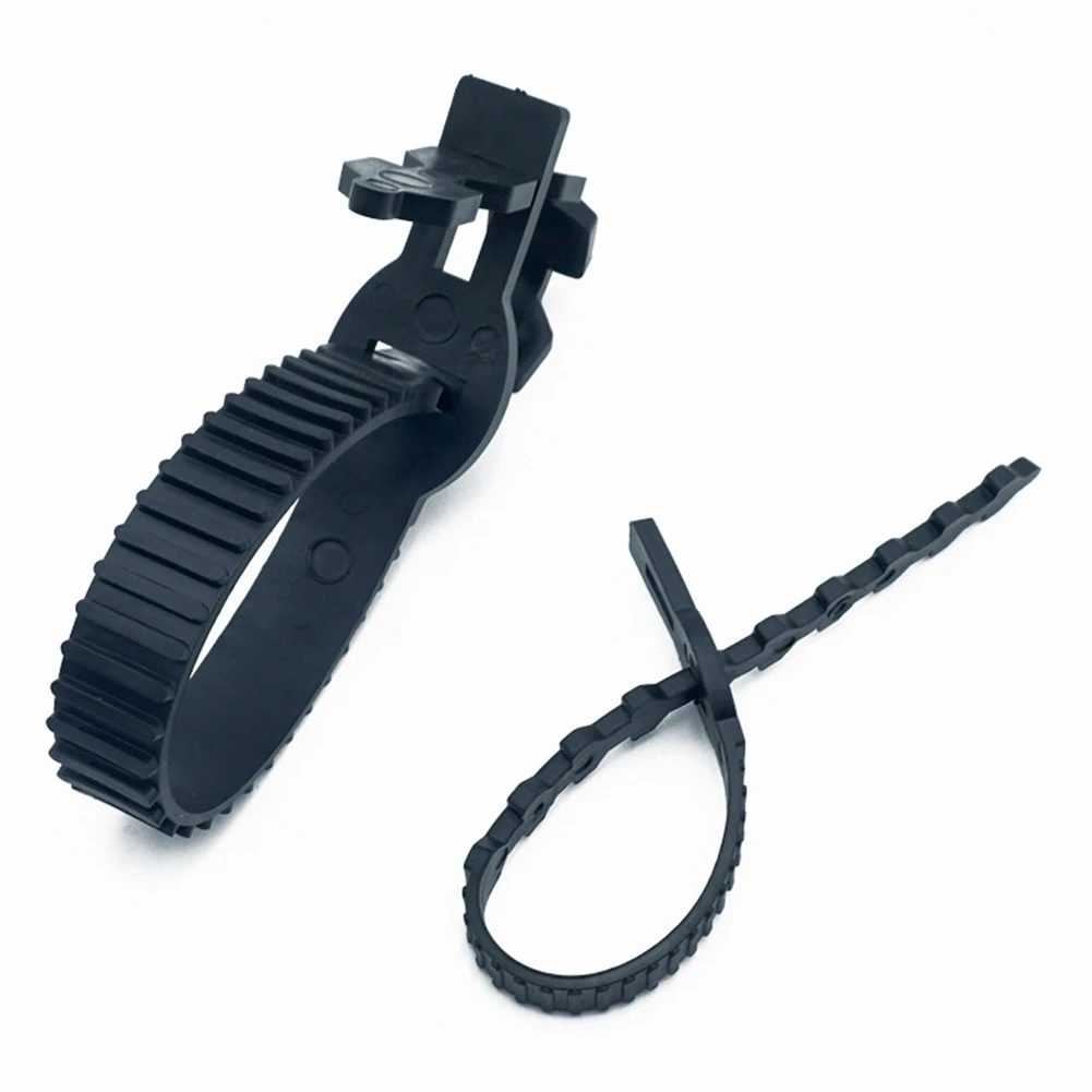 

10 Pcs Tree Stake Supports Plant Ties Locking Strap Adjusted Plant Tree Ties Shrubs Support Fasteners Organizer Supplies