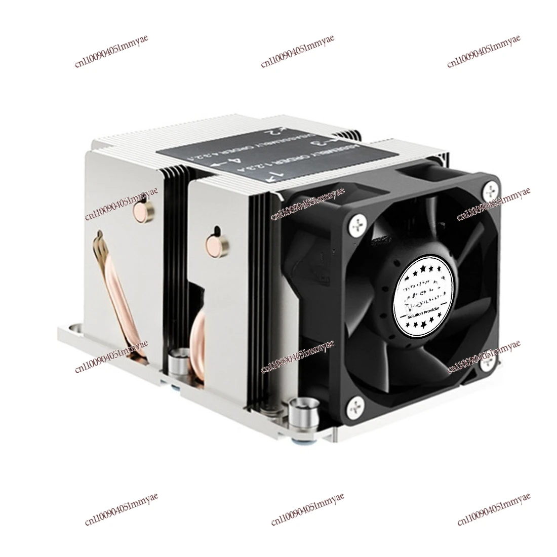 

Радиатор с тонкими ребрами и тепловыми трубками, большой объем воздухопотока, 1U/2U/4U, высокопроизводительный радиатор