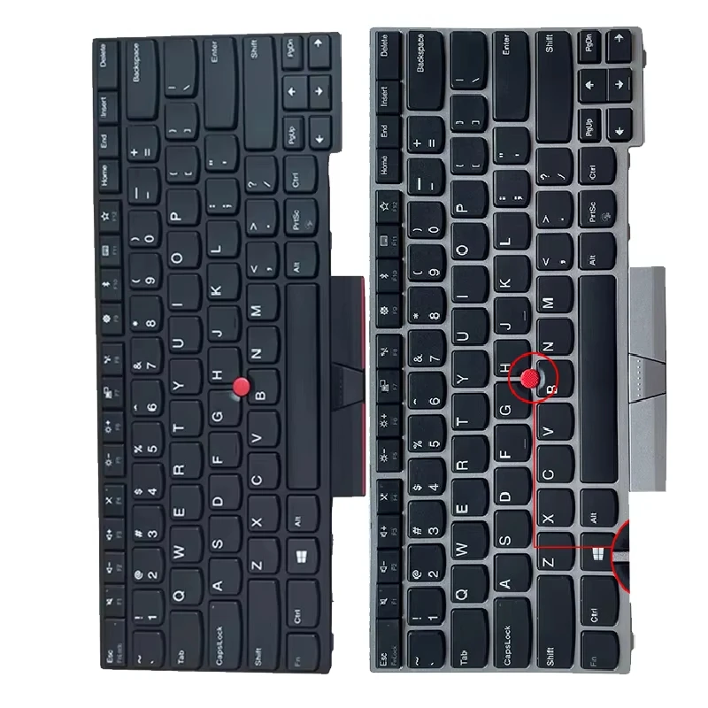US/RU/SP/BR/JP Laptop Keyboard For Lenovo E480 E485 E490 E490S E495 L380 L390 L480 L490 R480 R490 T480S T490 T495 T14 P14S